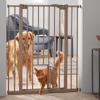 Savic Dog Barrier дверная перегородка для собак с дверцей для кошек 107 см (3214)